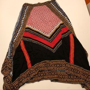 Free people, boho, midi-skirt.